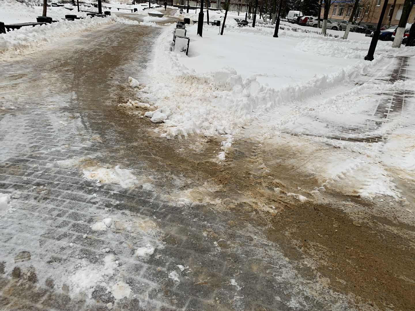 Балашиха, Подмосковье, Снегопад, Черная метель, ЖКХ, Дороги, Зима в Подмосковье,