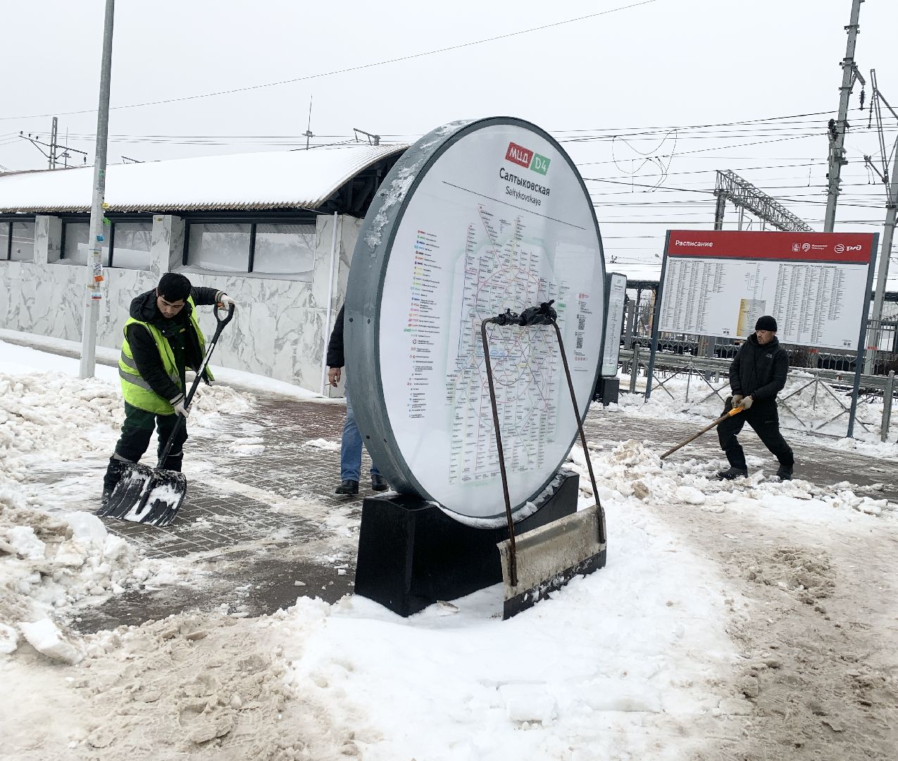 Балашиха, Подмосковье, Снегопад, Черная метель, ЖКХ, Дороги, Зима в Подмосковье,