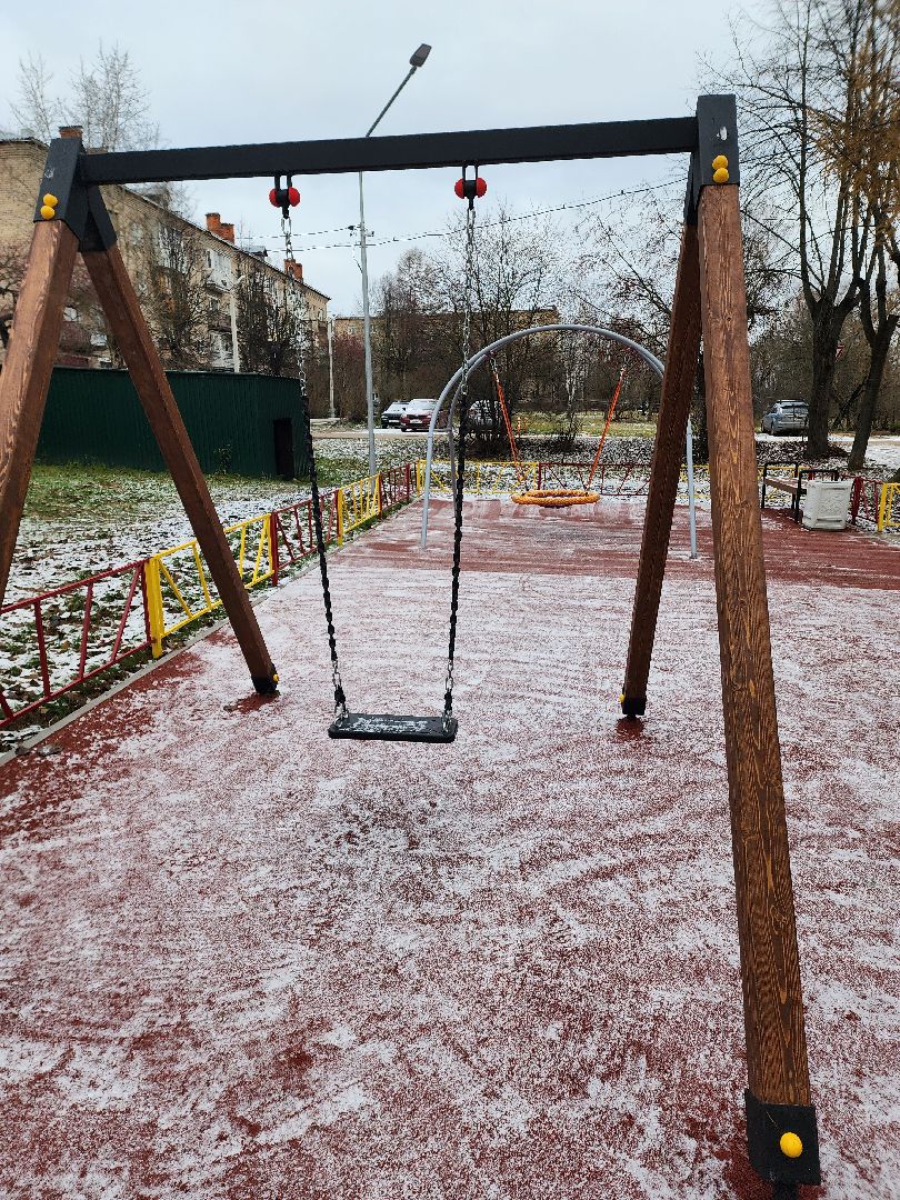 детская площадка, игровой комплекс, программа губернатора, модернизация, московская область, подмосковье, руза,