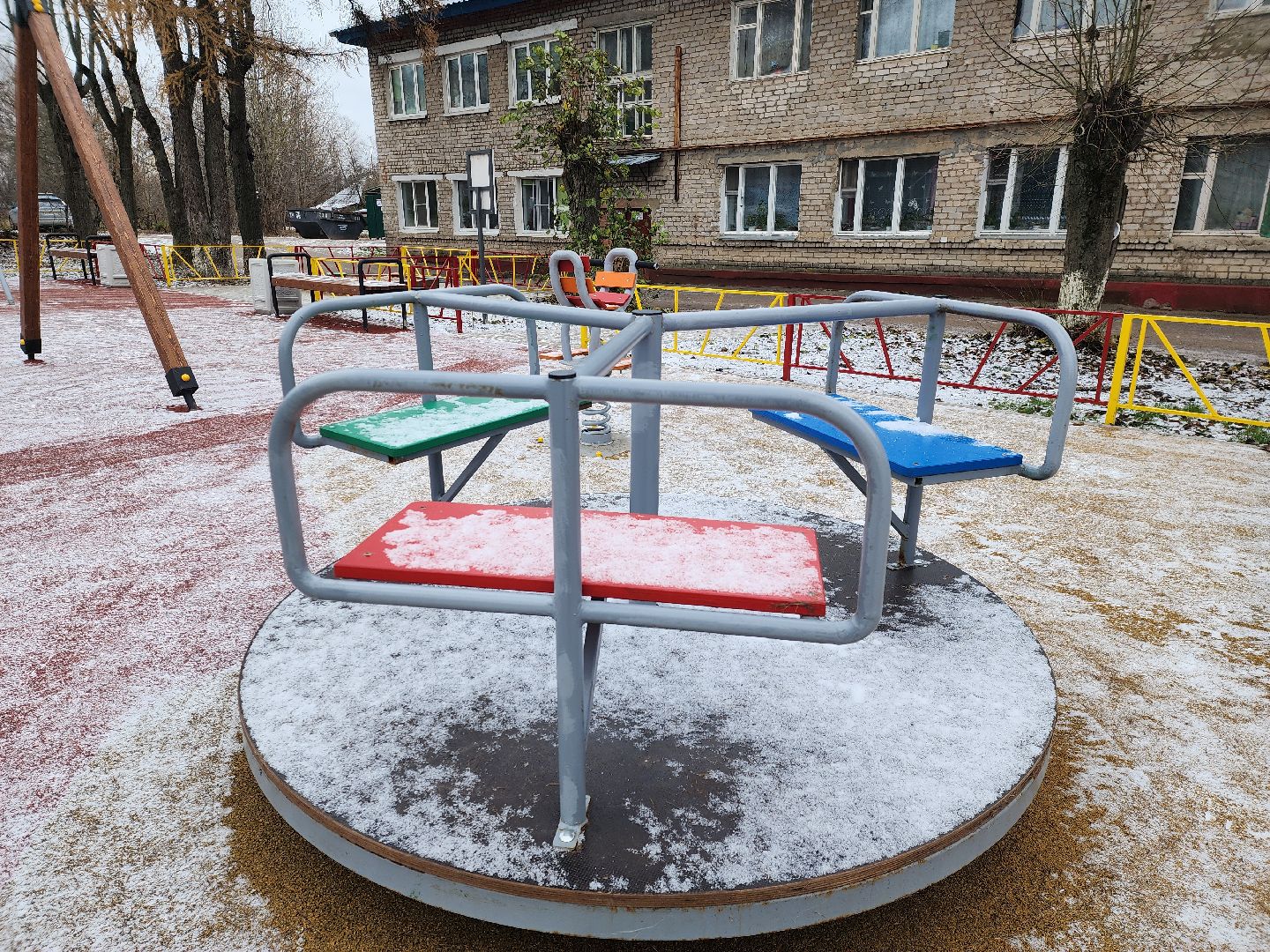 детская площадка, игровой комплекс, программа губернатора, модернизация, московская область, подмосковье, руза,