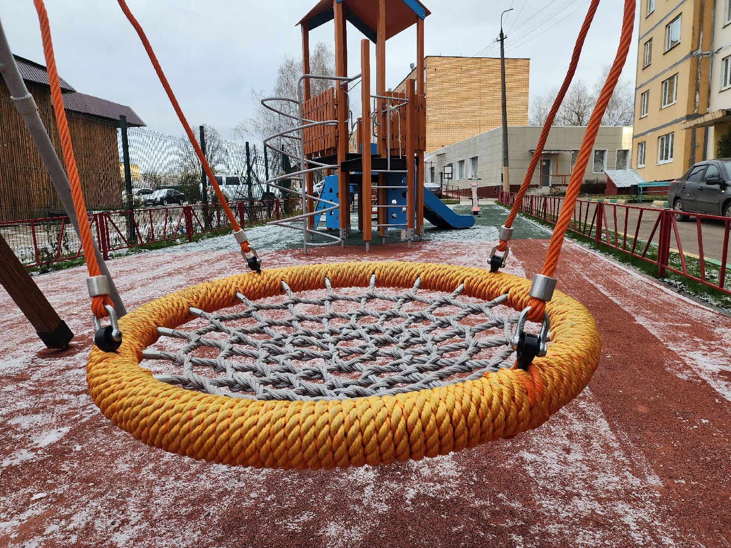 детская площадка, игровой комплекс, программа губернатора, модернизация, московская область, подмосковье, руза,