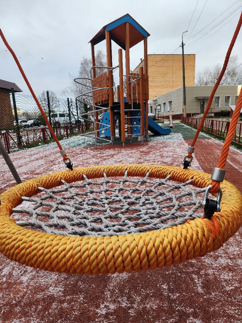 детская площадка, игровой комплекс, программа губернатора, модернизация, московская область, подмосковье, руза,