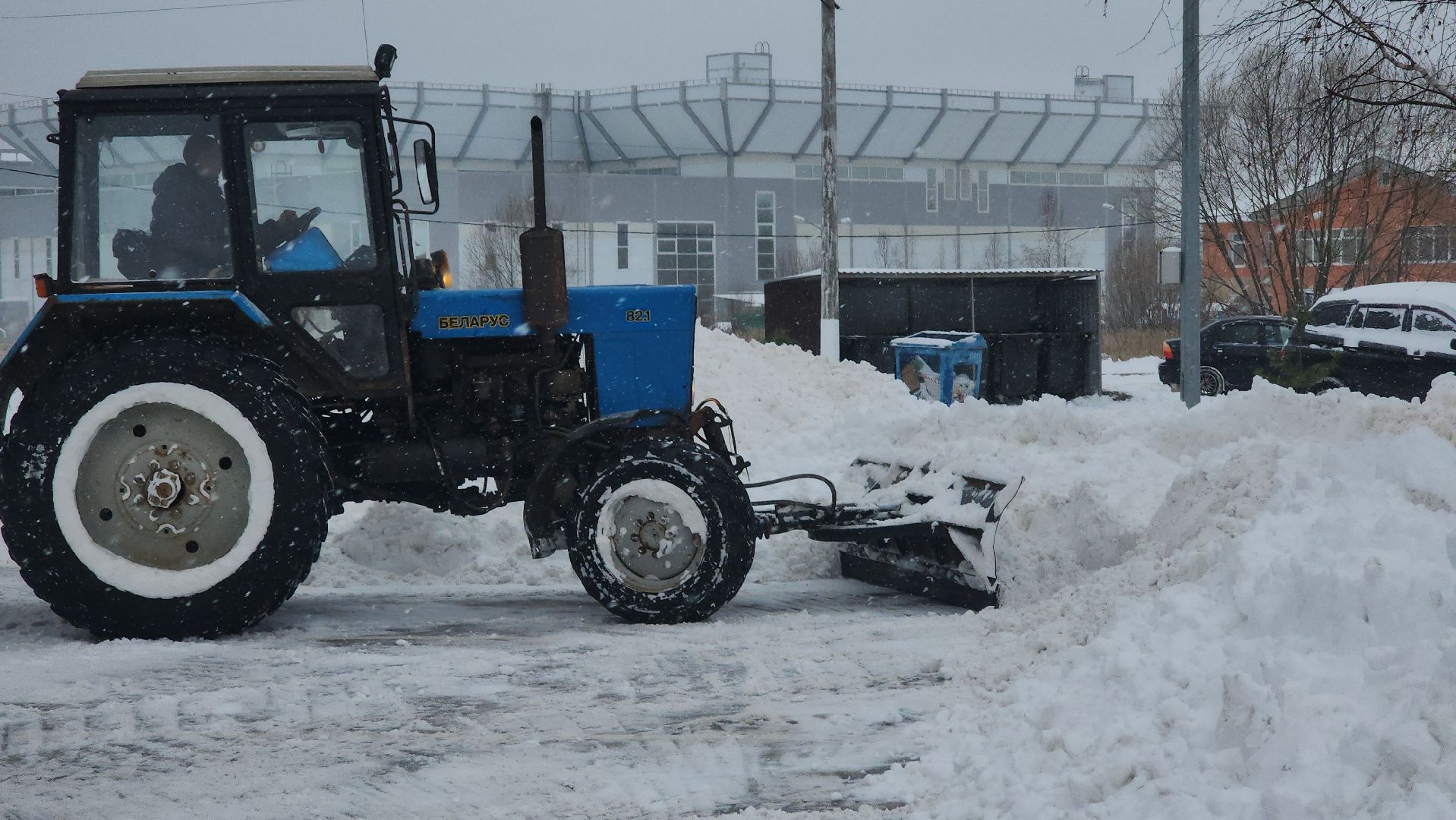 снегопад, коммунальные службы, уборка снега, рузский городской округ, руза, московская область, подмосковье - это мы,