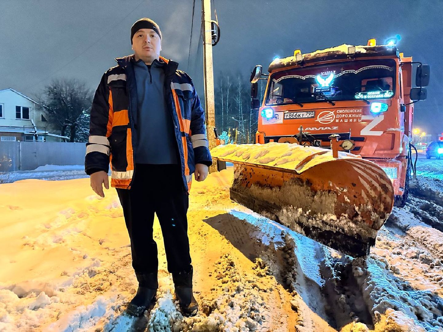 стихия, Черная метель, коммунальщики, Наро-Фоминск