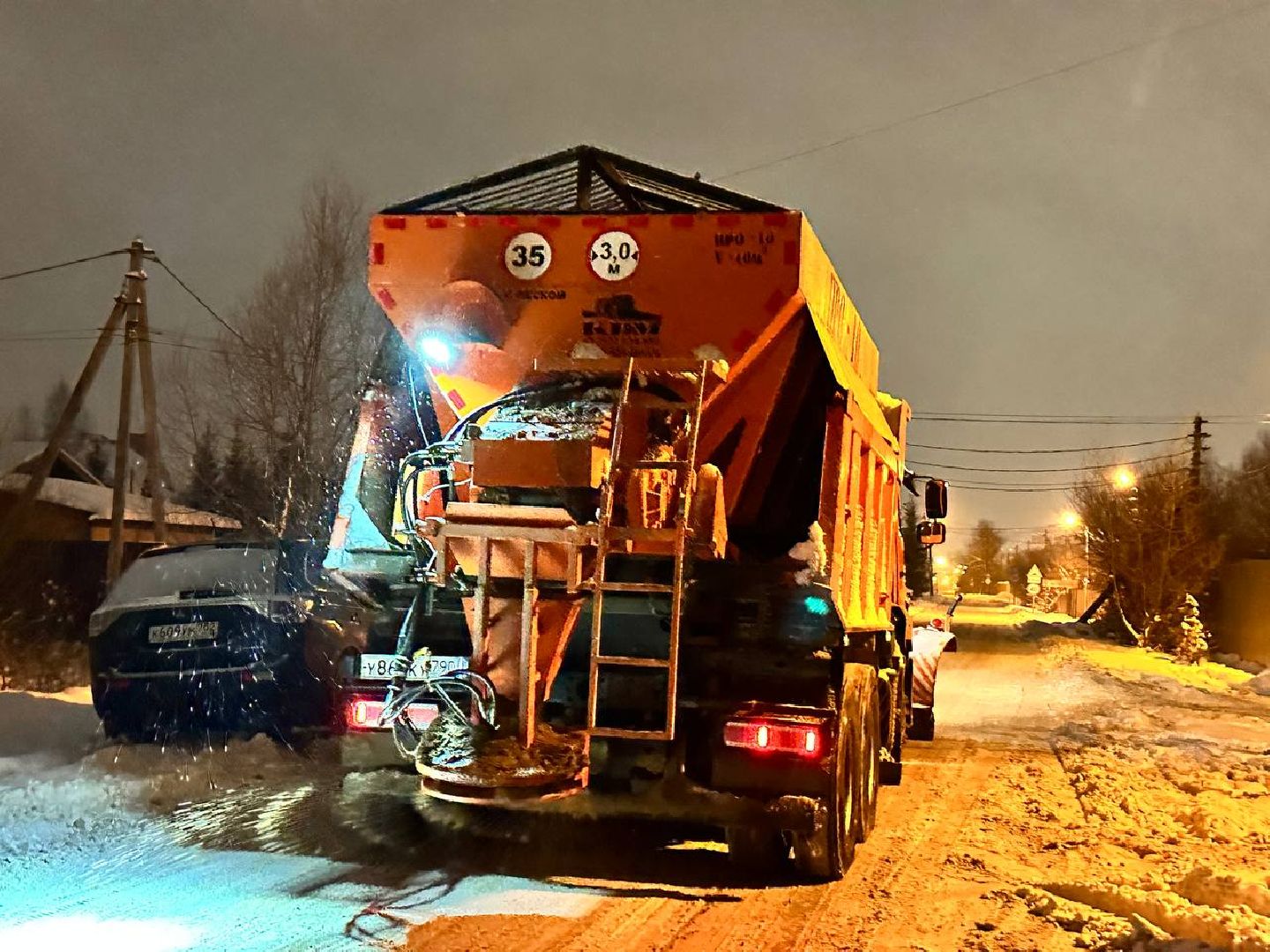 стихия, Черная метель, коммунальщики, Наро-Фоминск