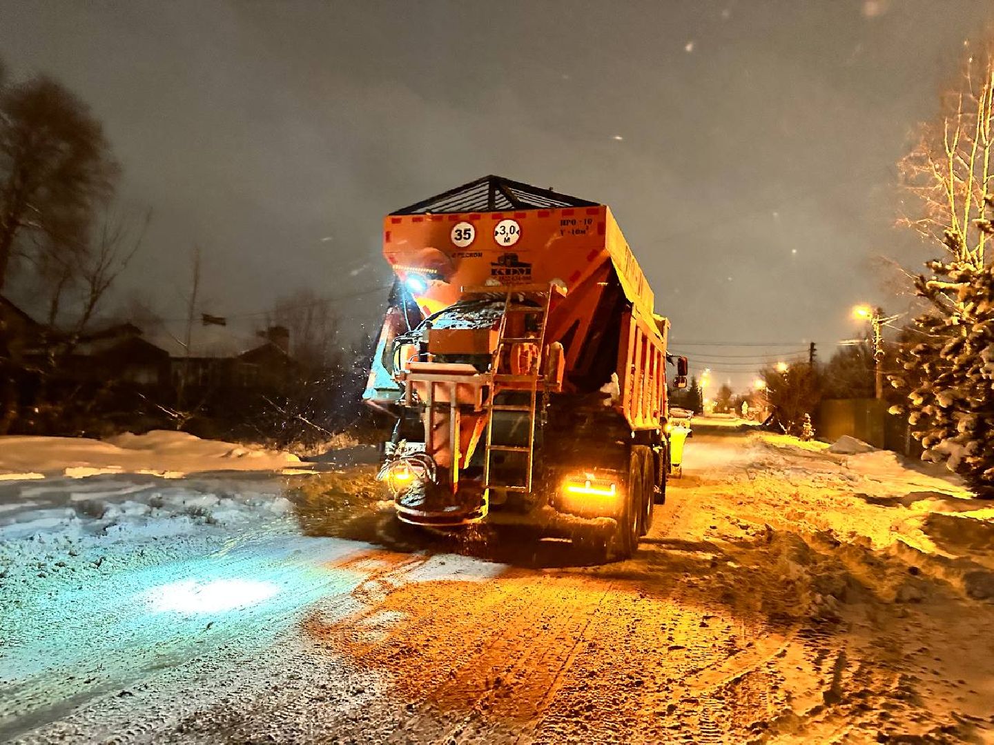 стихия, Черная метель, коммунальщики, Наро-Фоминск