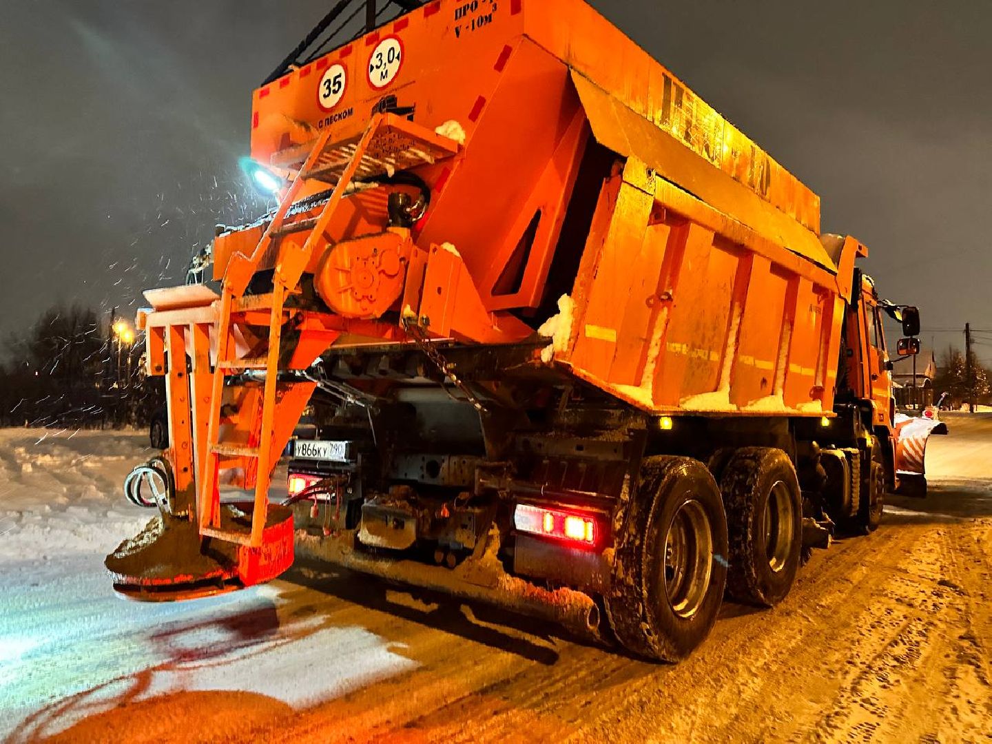 стихия, Черная метель, коммунальщики, Наро-Фоминск