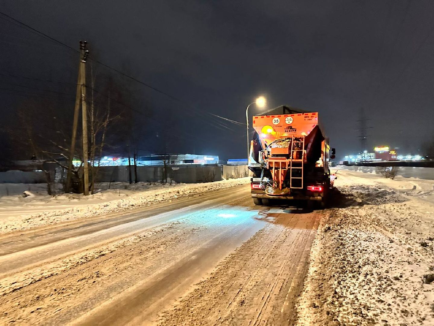 стихия, Черная метель, коммунальщики, Наро-Фоминск