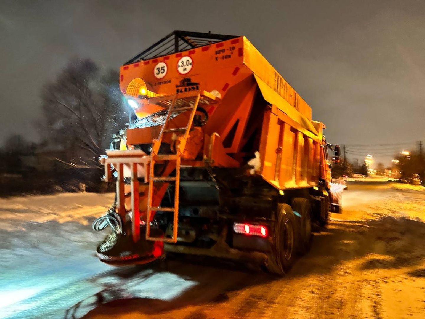 стихия, Черная метель, коммунальщики, Наро-Фоминск