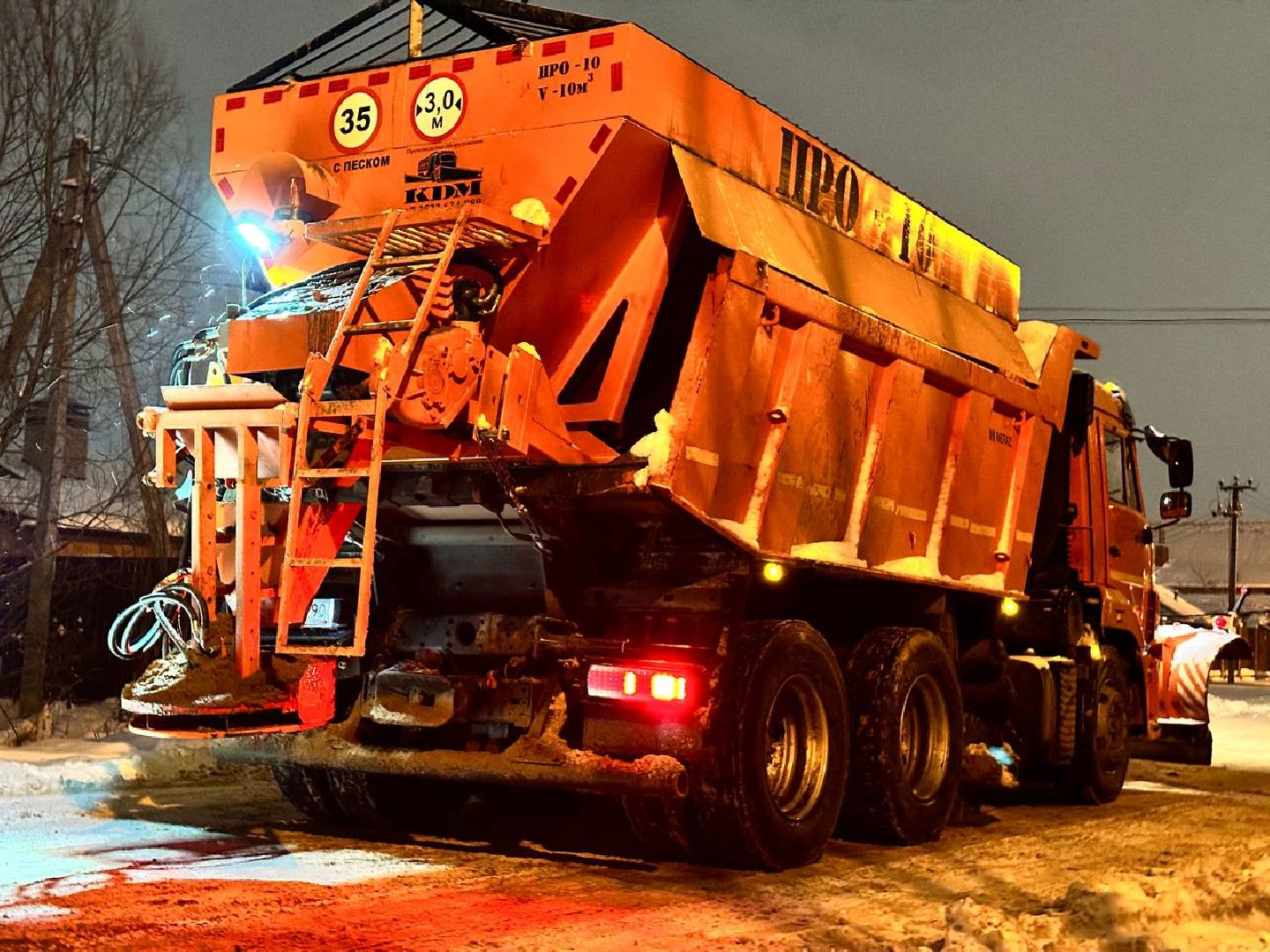 стихия, Черная метель, коммунальщики, Наро-Фоминск