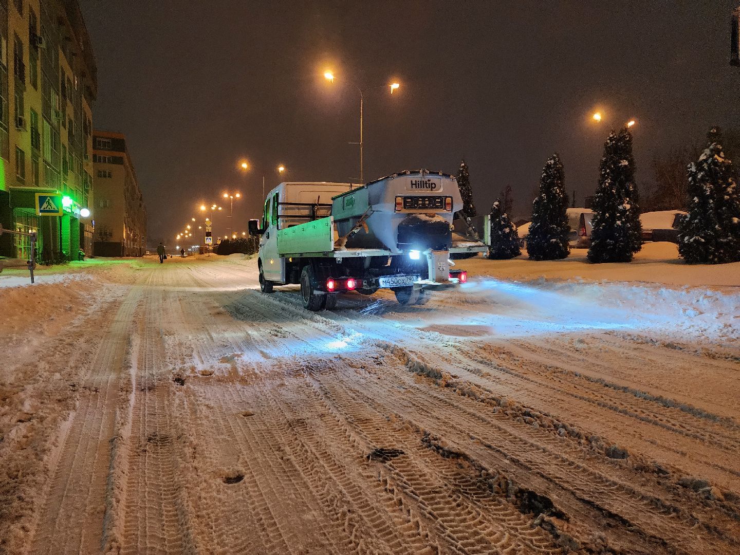 Снег, Снегопад, ликвидация последствий непогоды, Нахабино,