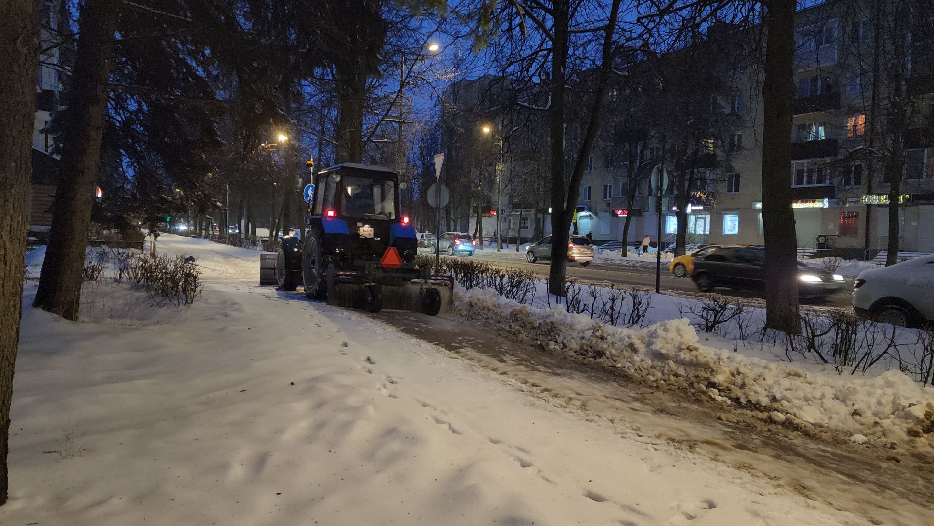 воскресенск, благоустройство, жкх, дороги, снегопад, уборка снега,
