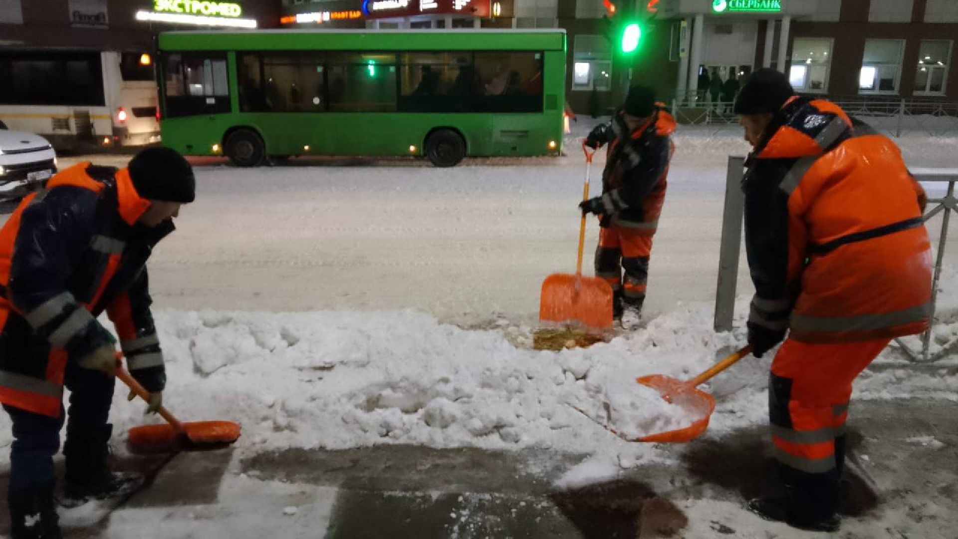 снегоуборочная техника, пушкино, зимний период, коммунальное предприятие,