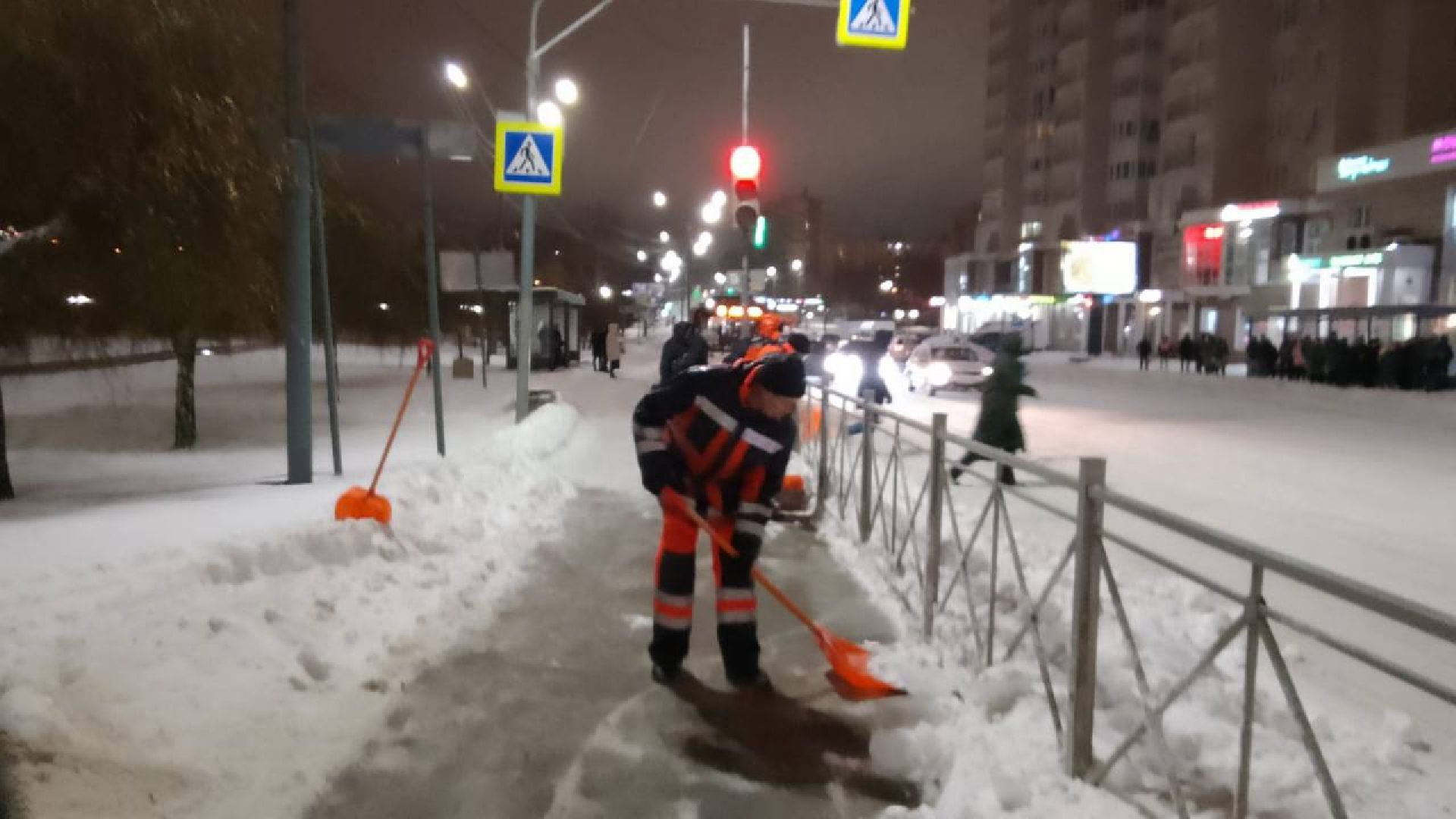 снегоуборочная техника, пушкино, зимний период, коммунальное предприятие,