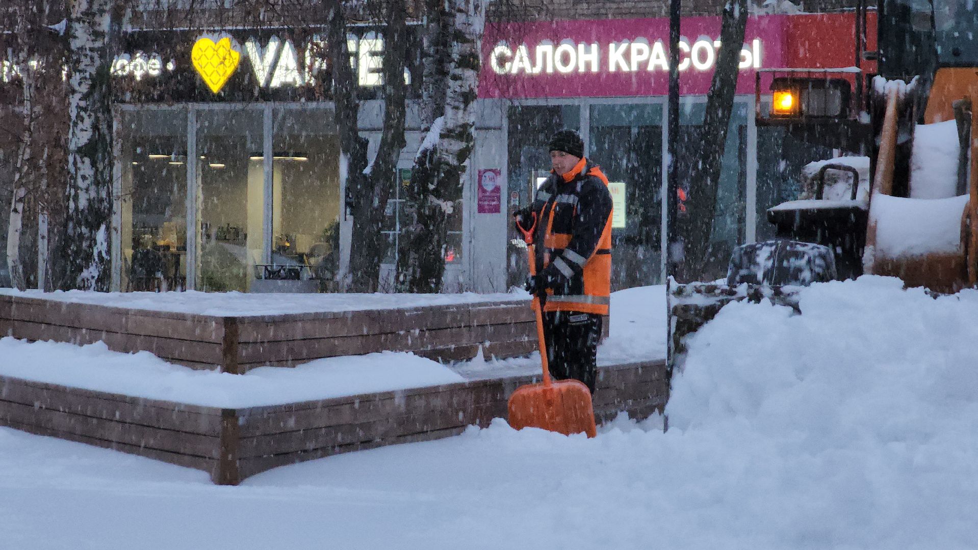 Пушкино, Чрная метель, Уборка снега, Жкх, Городской округ Пушкинский,