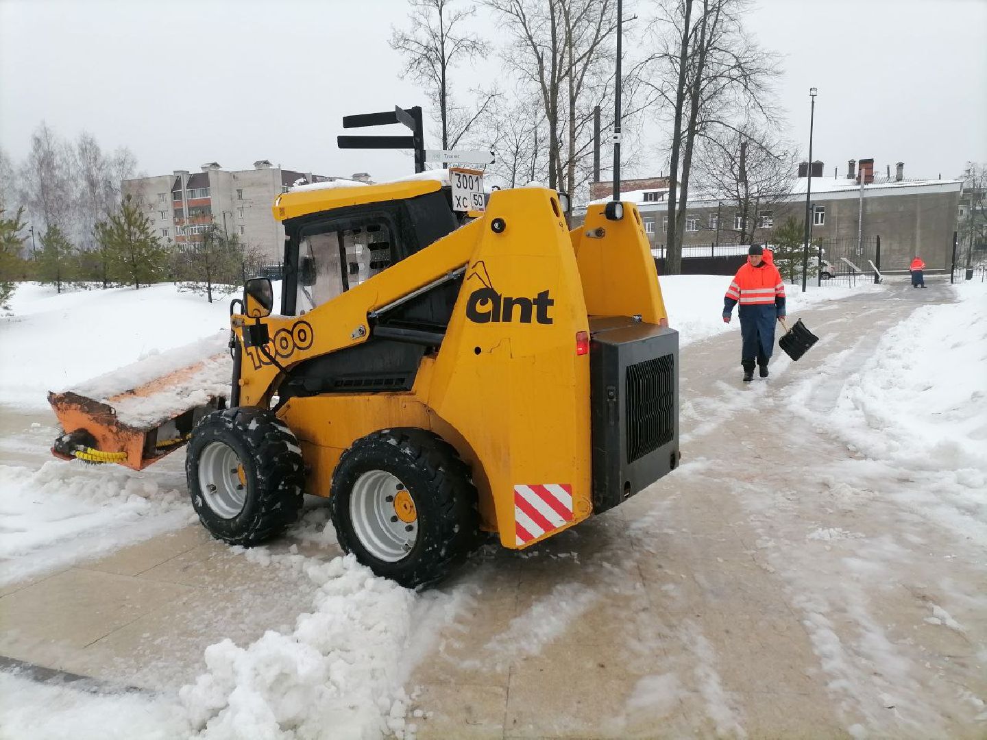 снегоуборка, снегоуборочная техника, ликино-дулево, орехово-зуево,