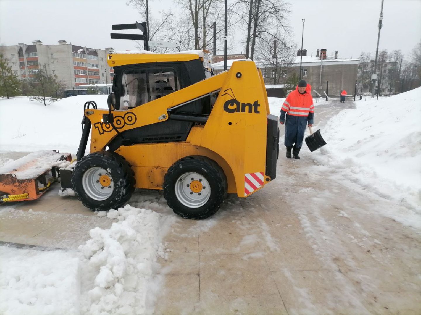 снегоуборка, снегоуборочная техника, ликино-дулево, орехово-зуево,