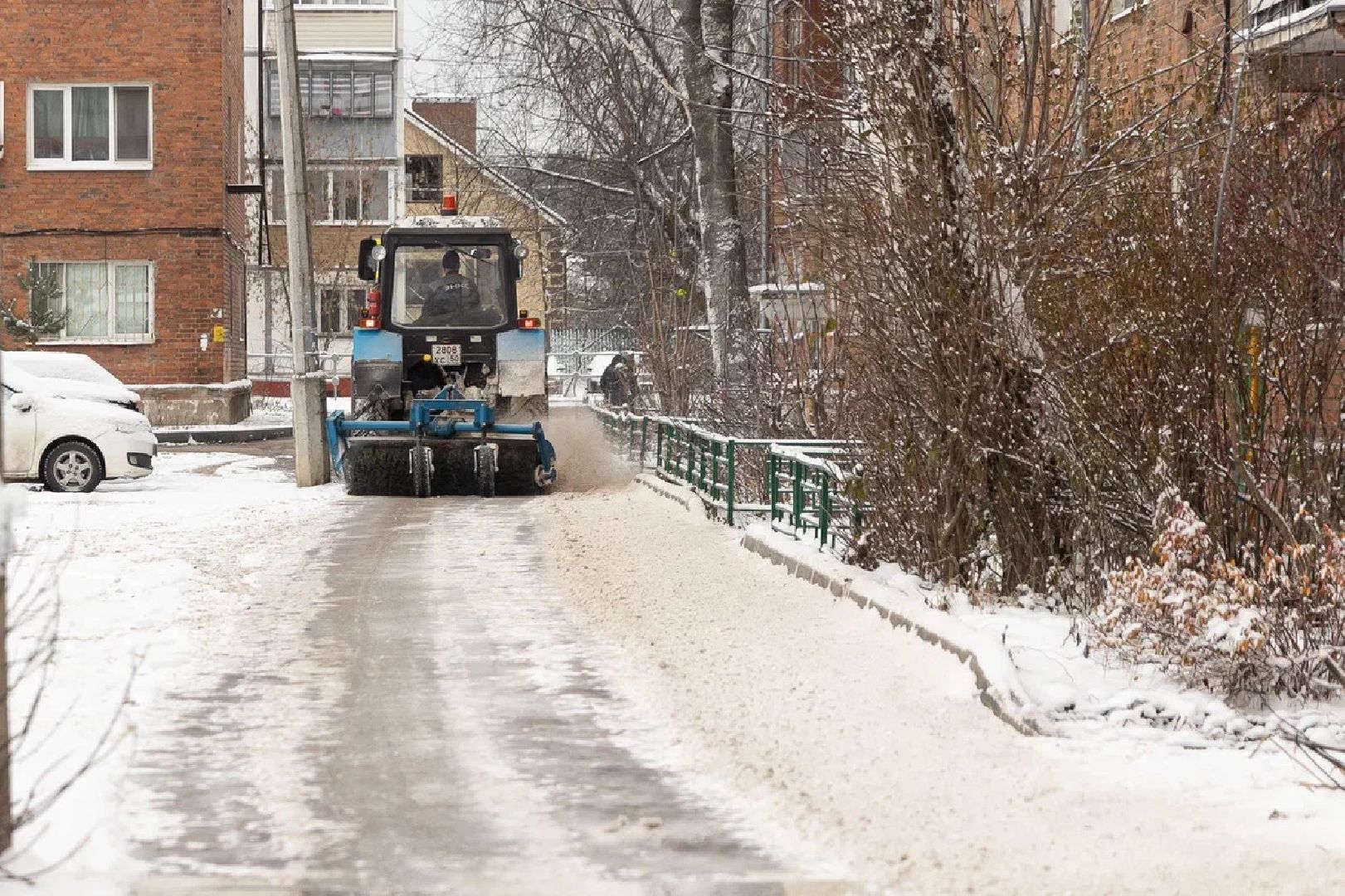 снегоуборка, снегоуборочная техника, ликино-дулево, орехово-зуево,