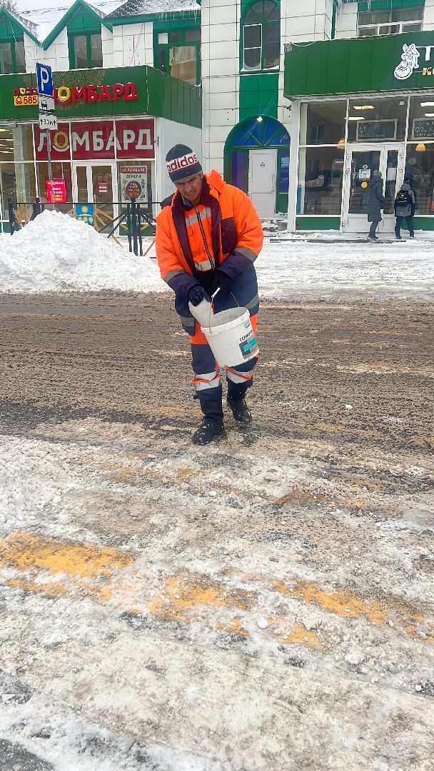 Солнечногорск, Уборка снега, Снегопад, коммунальные службы, уборка дворов,