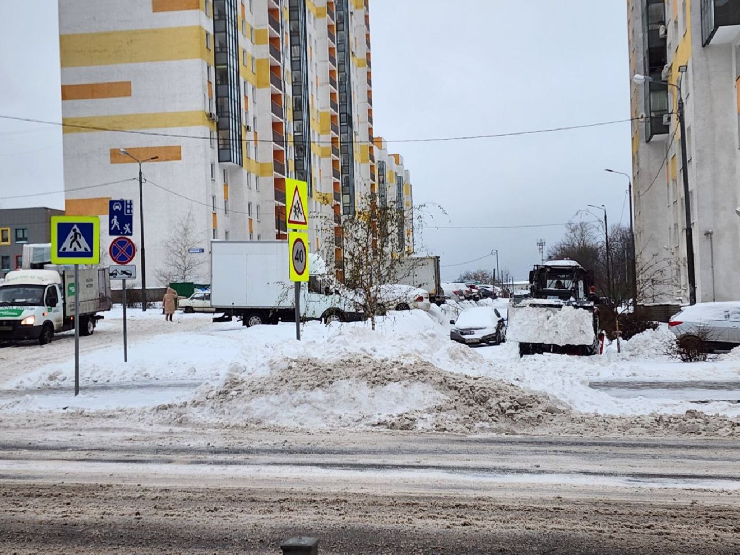 мытищи, снегопад, подмосковье, коммунальные службы, Гололед, жкх, Борьба со снегопадом, черная метель,