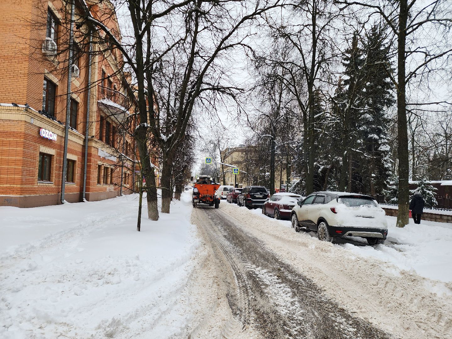 Звенигород, жкх, уборка снега,