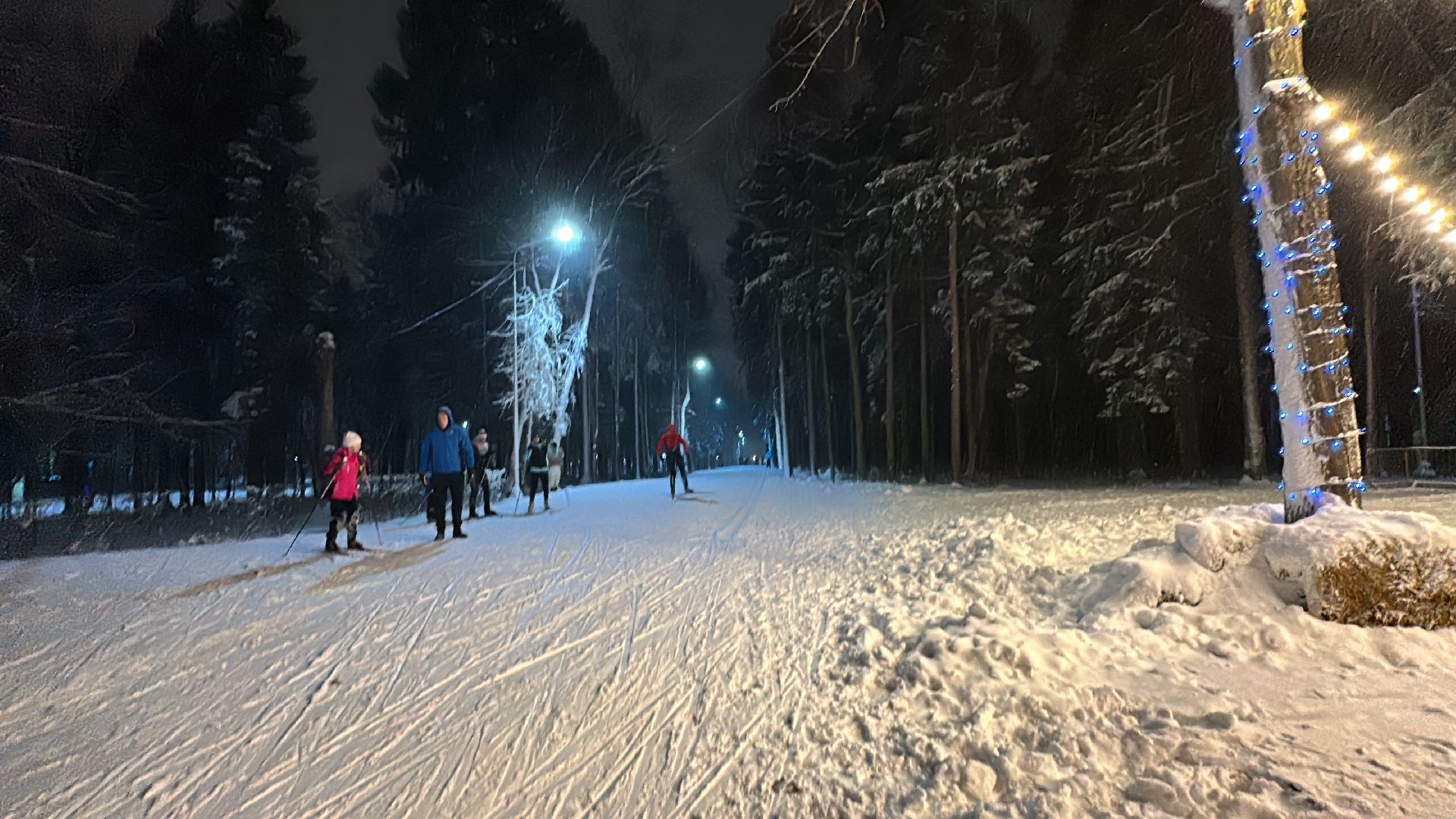 Одинцово, Лыжный сезон, зима в подмосковье,