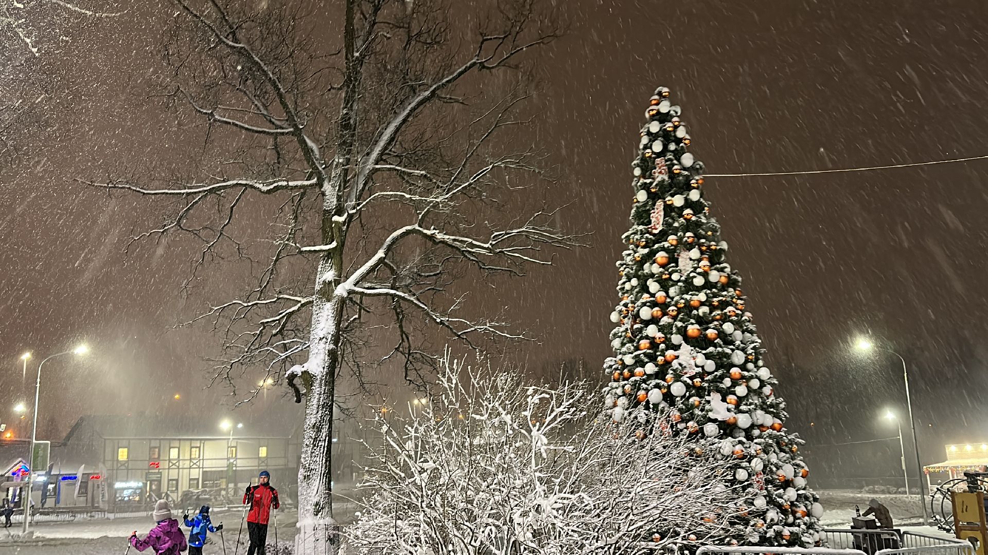 Одинцово, Лыжный сезон, зима в подмосковье,