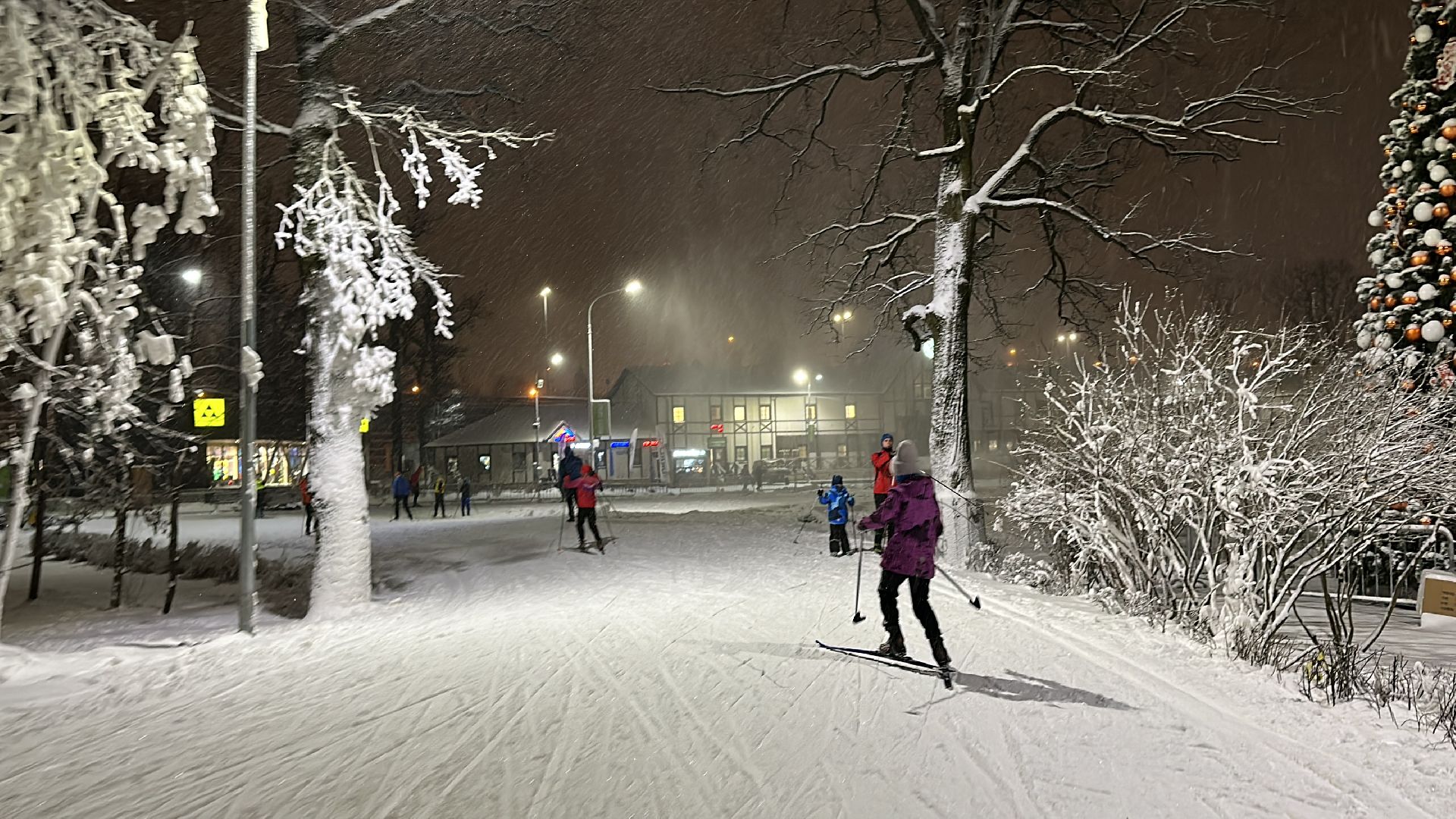 Одинцово, Лыжный сезон, зима в подмосковье,