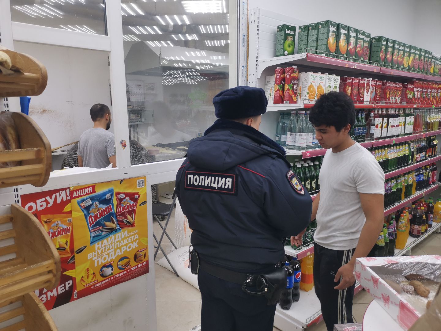 рейд по торговым точкам, проверка правил торговли,