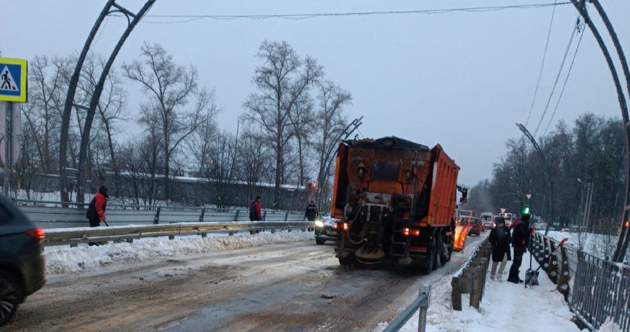 жкх, уборка снега, снегопад, Лосино-Петровский,