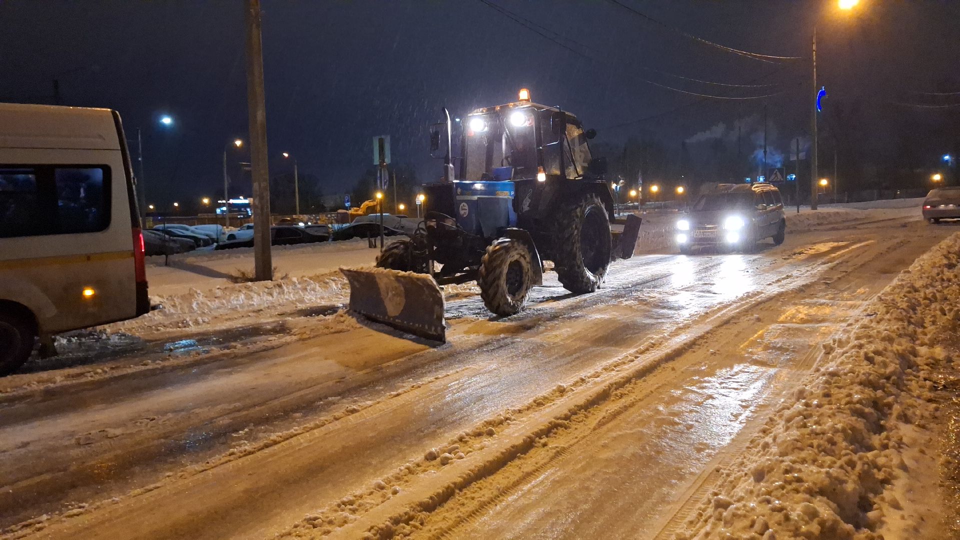 жкх, уборка снега, снегопад, Лосино-Петровский,