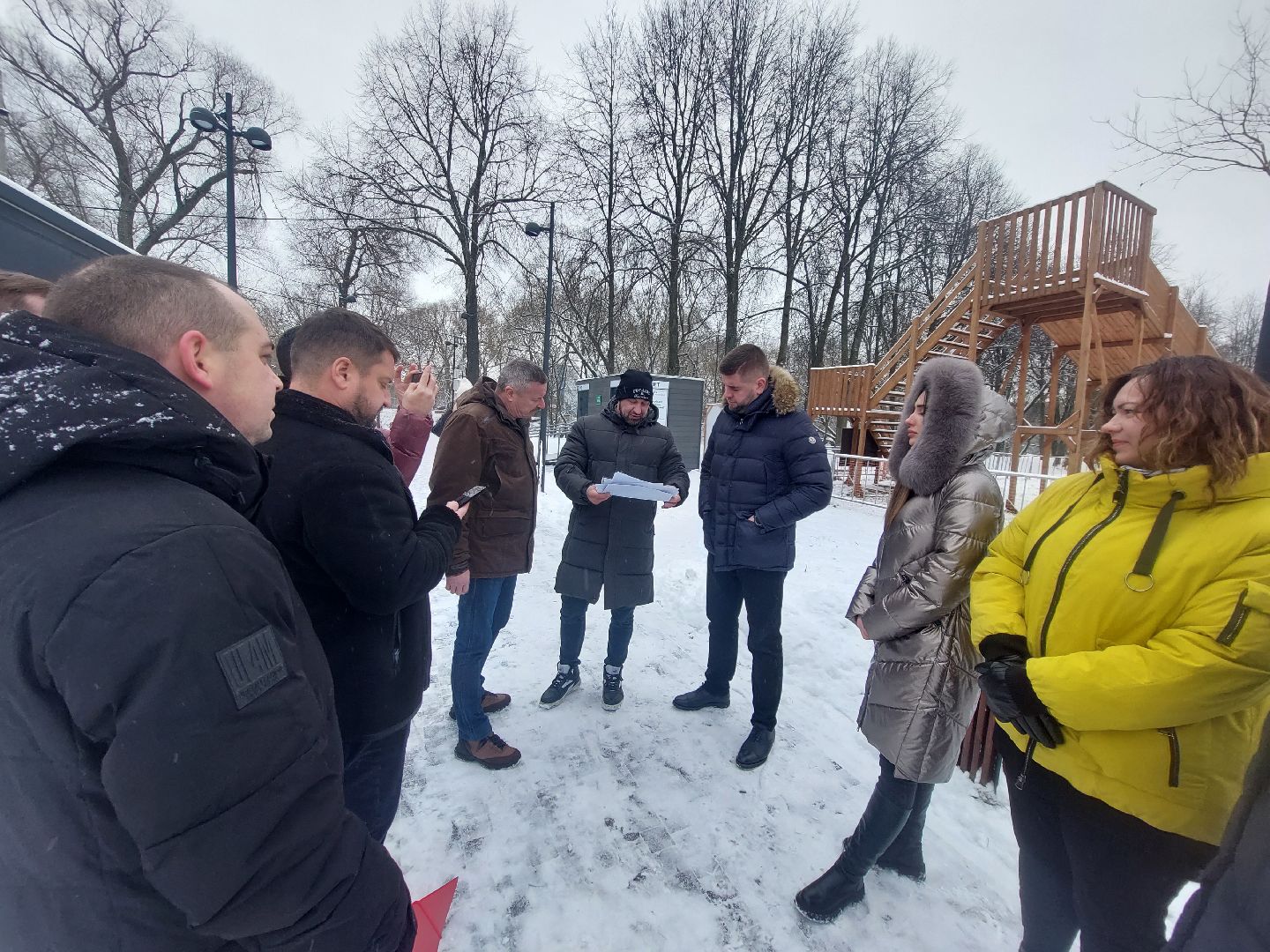 зима в подмосковье, зима близко, Благоустройство, Открытие катка,