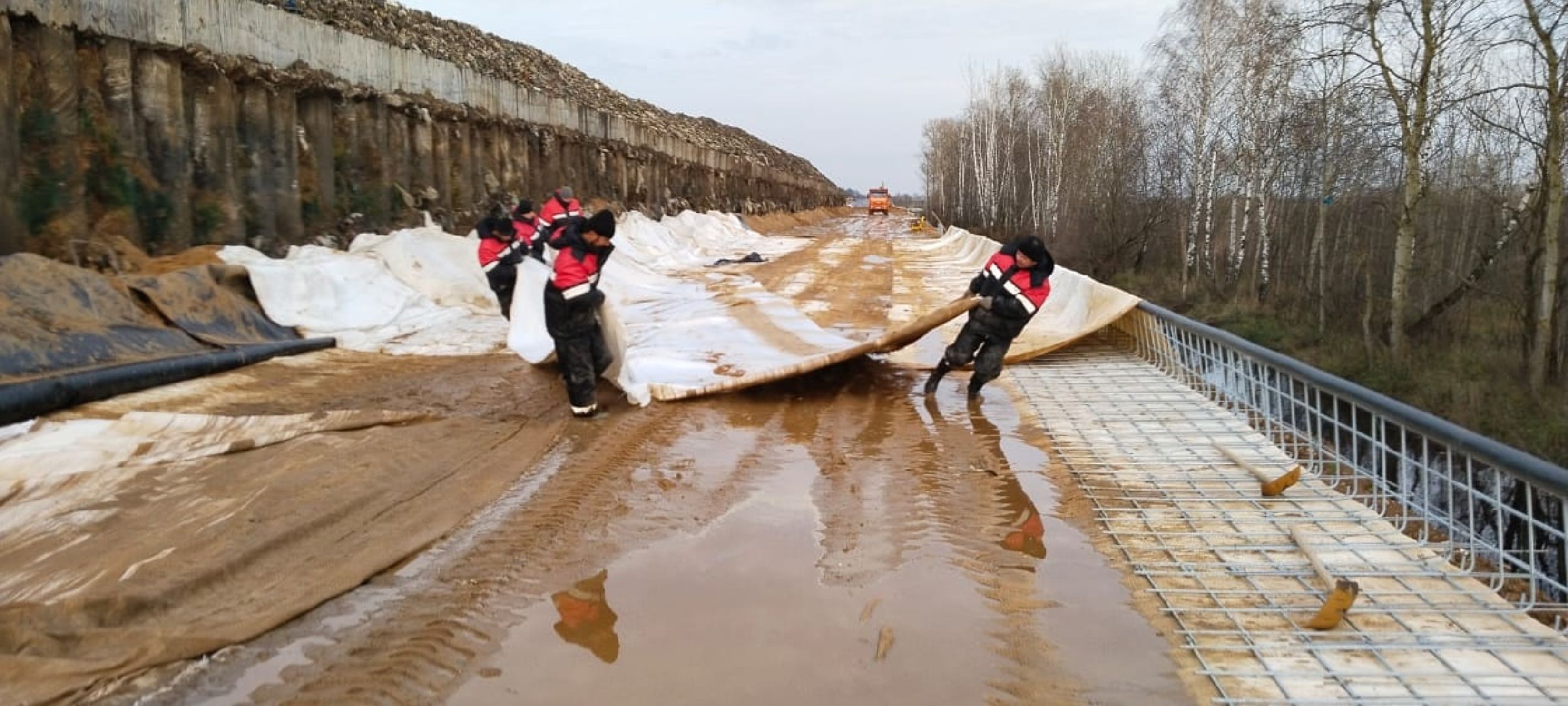 серпухов, подмосковье, ТБО Лесная, рекультивация,