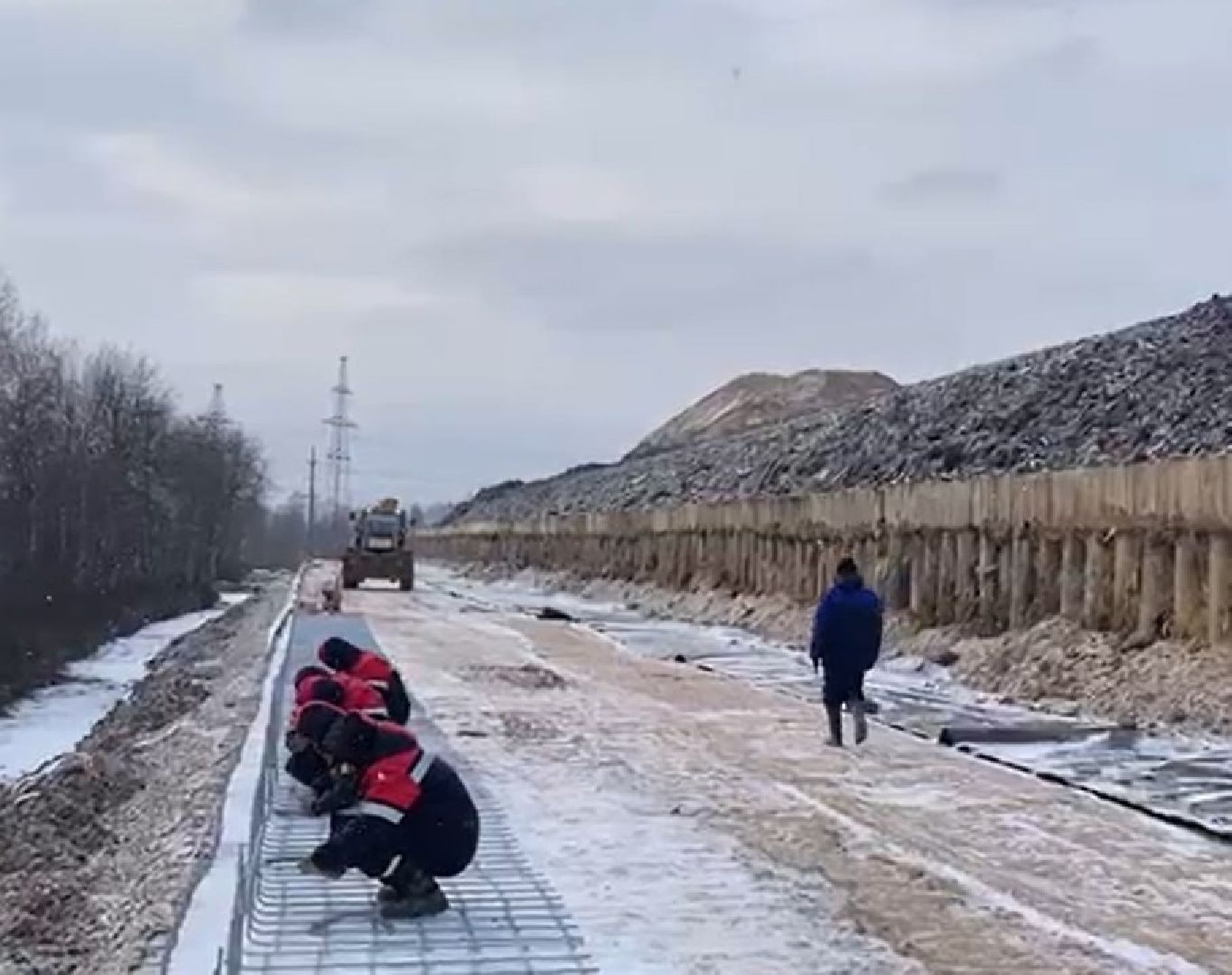 серпухов, подмосковье, ТБО Лесная, рекультивация,