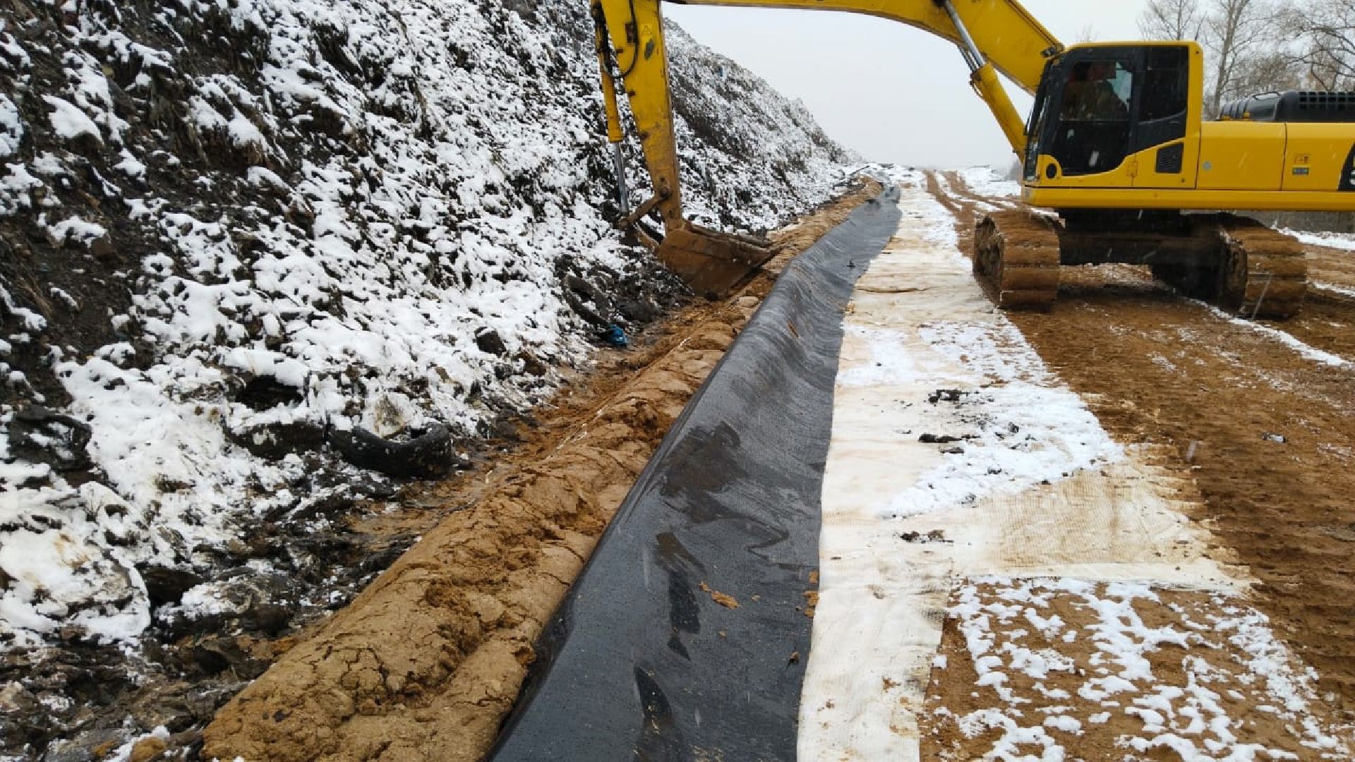 серпухов, подмосковье, ТБО Лесная, рекультивация,