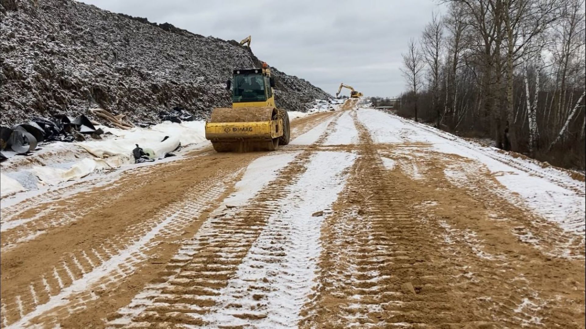 серпухов, подмосковье, ТБО Лесная, рекультивация,
