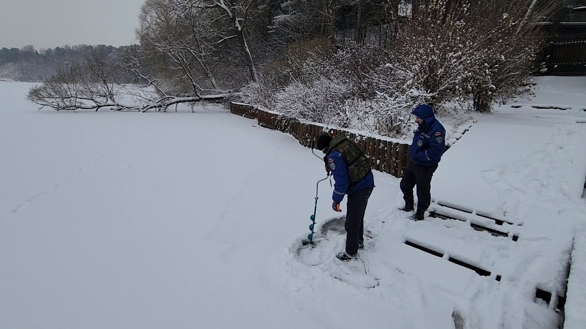 Одинцово, спасатели, лед,