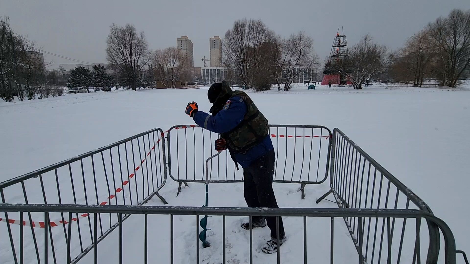 Одинцово, спасатели, лед,