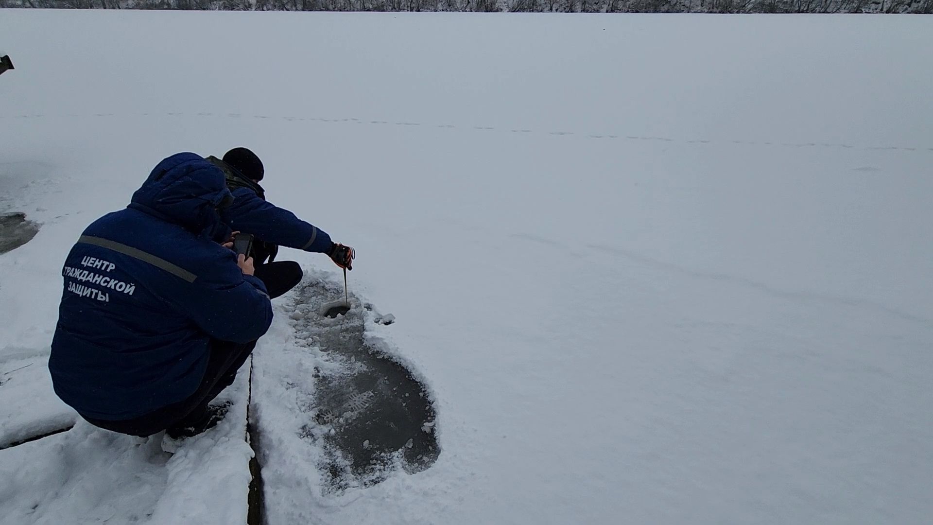 Одинцово, спасатели, лед,