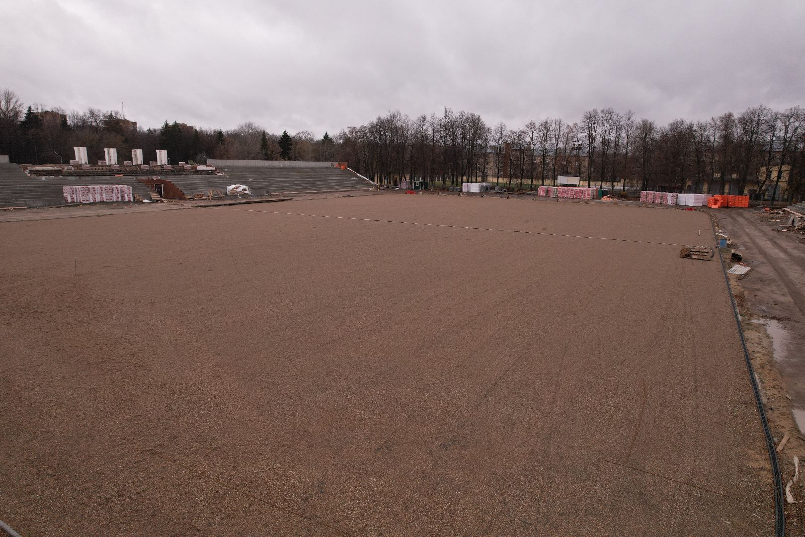 коломна, стадион,видео с коптера,