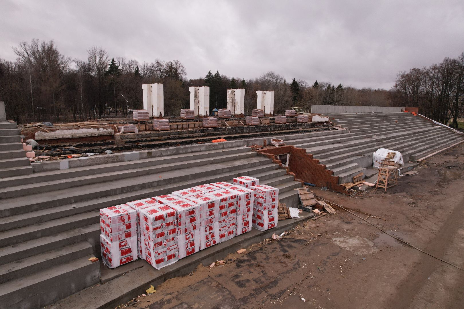 коломна, стадион,видео с коптера,