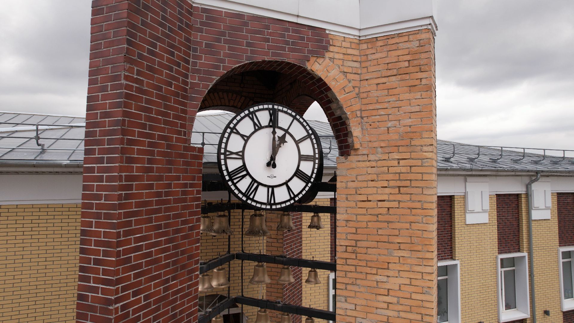 талдом, школа, благоустройство,видео с коптера,