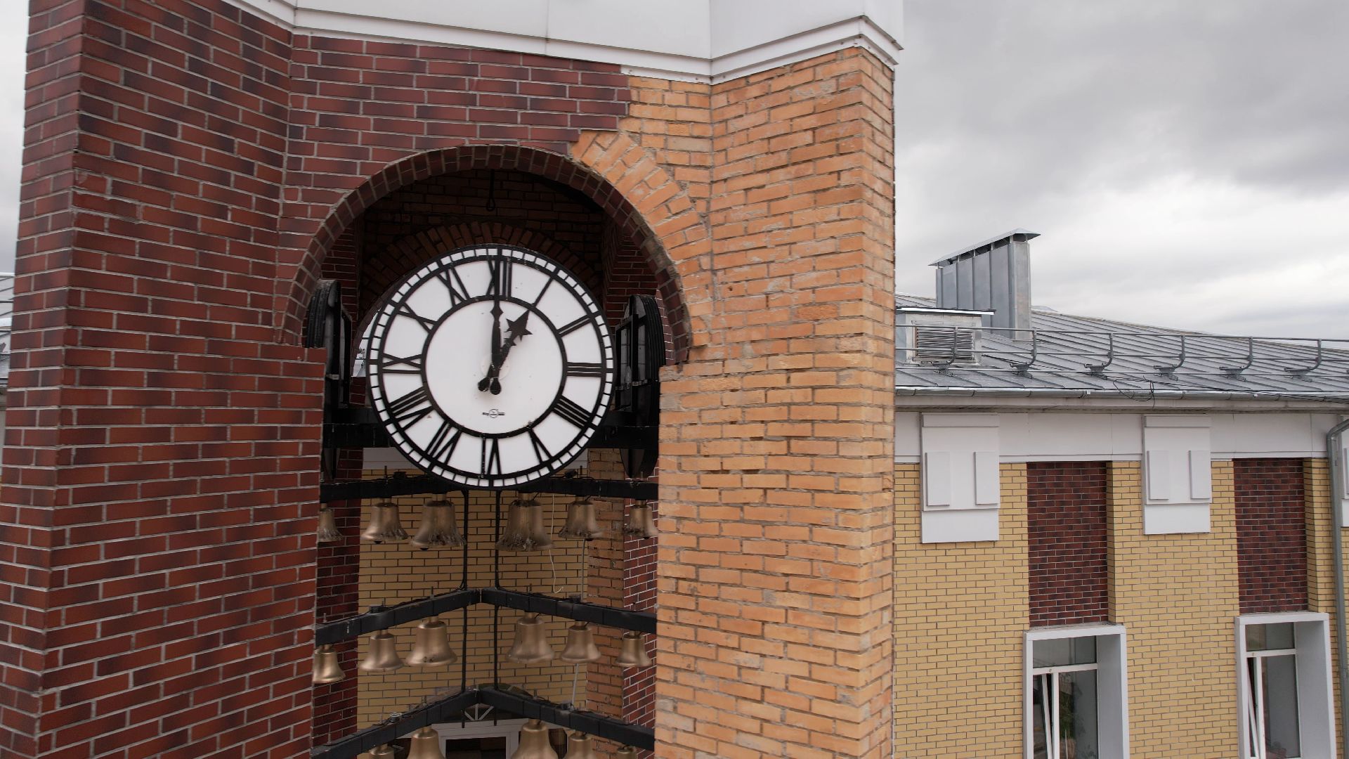 талдом, школа, благоустройство,видео с коптера,