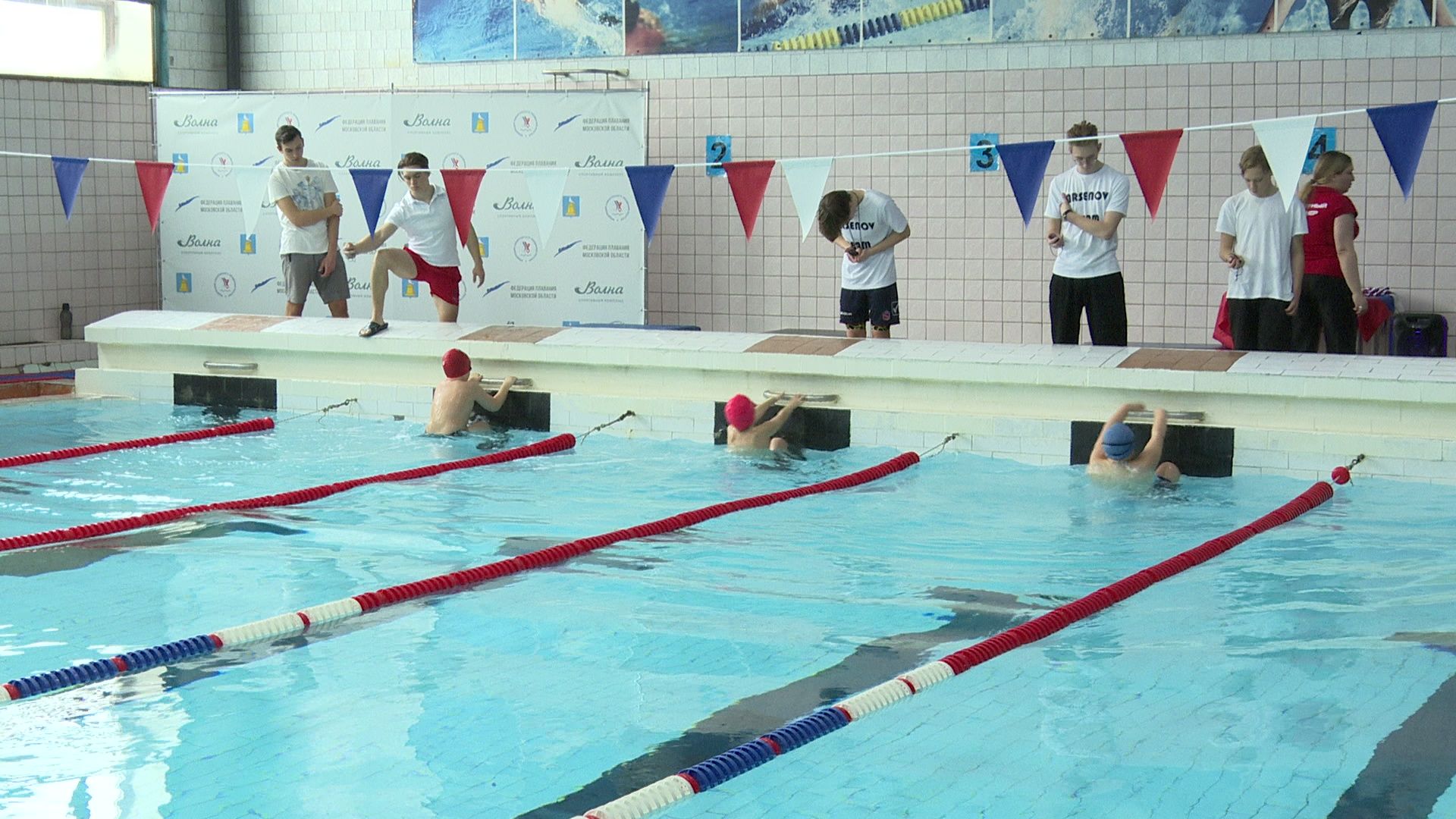Реутов, бассейн, Волна, соревнования, дети, плавание,