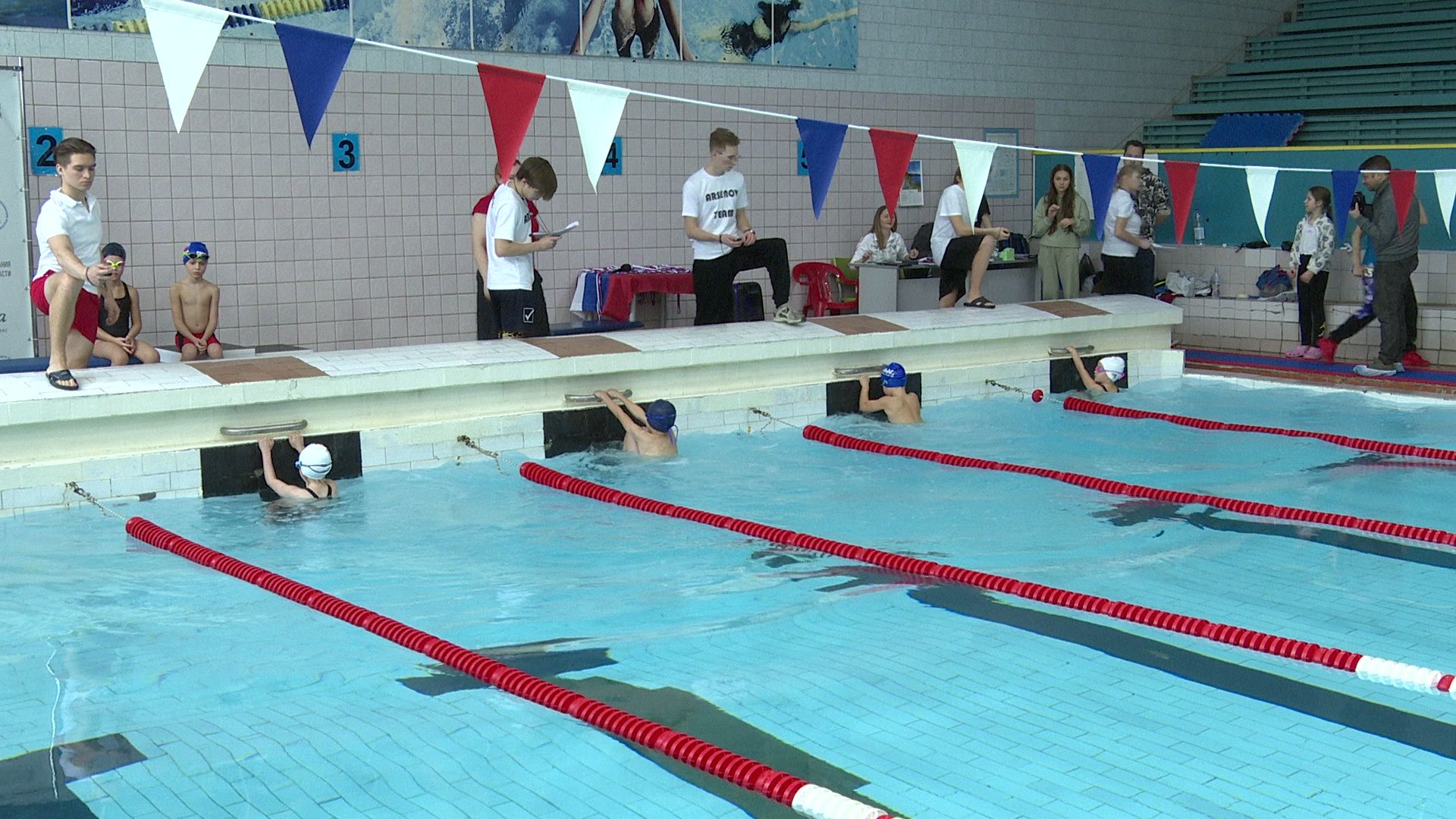 Реутов, бассейн, Волна, соревнования, дети, плавание,