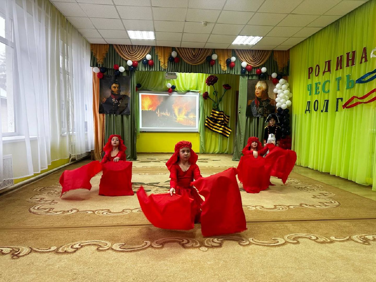 можайск, можайский городской округ, подмосковье, бородино, фестиваль, патриотический фестиваль, акция, дети, детские сады, Россия, слава,