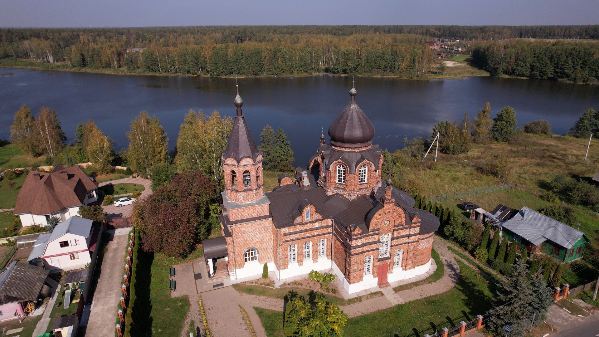 видео с коптера,