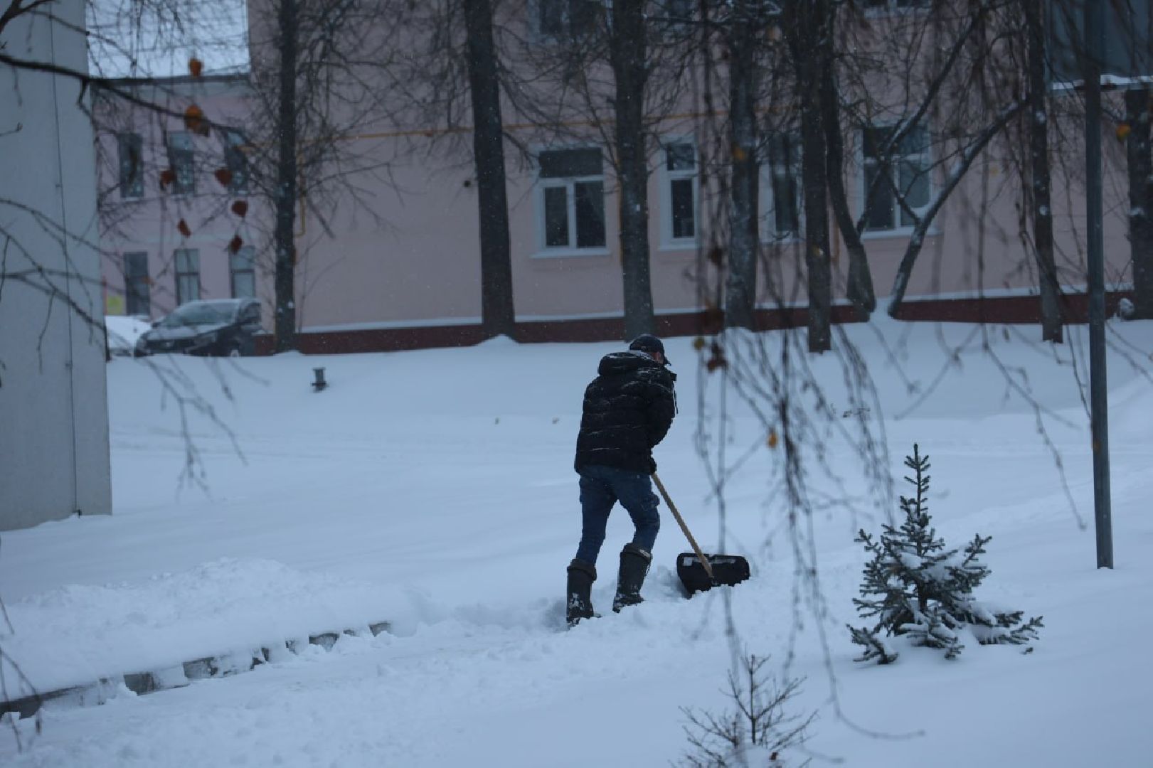волоколамск, снегопад,
