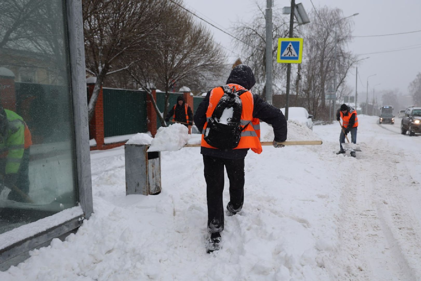волоколамск, снегопад,