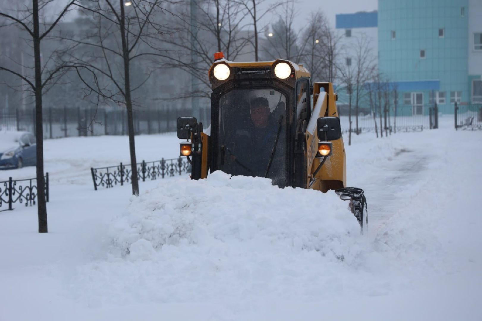 волоколамск, снегопад,